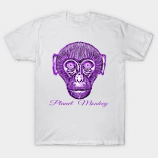 Bored Ape on Planet Monkey T-Shirt